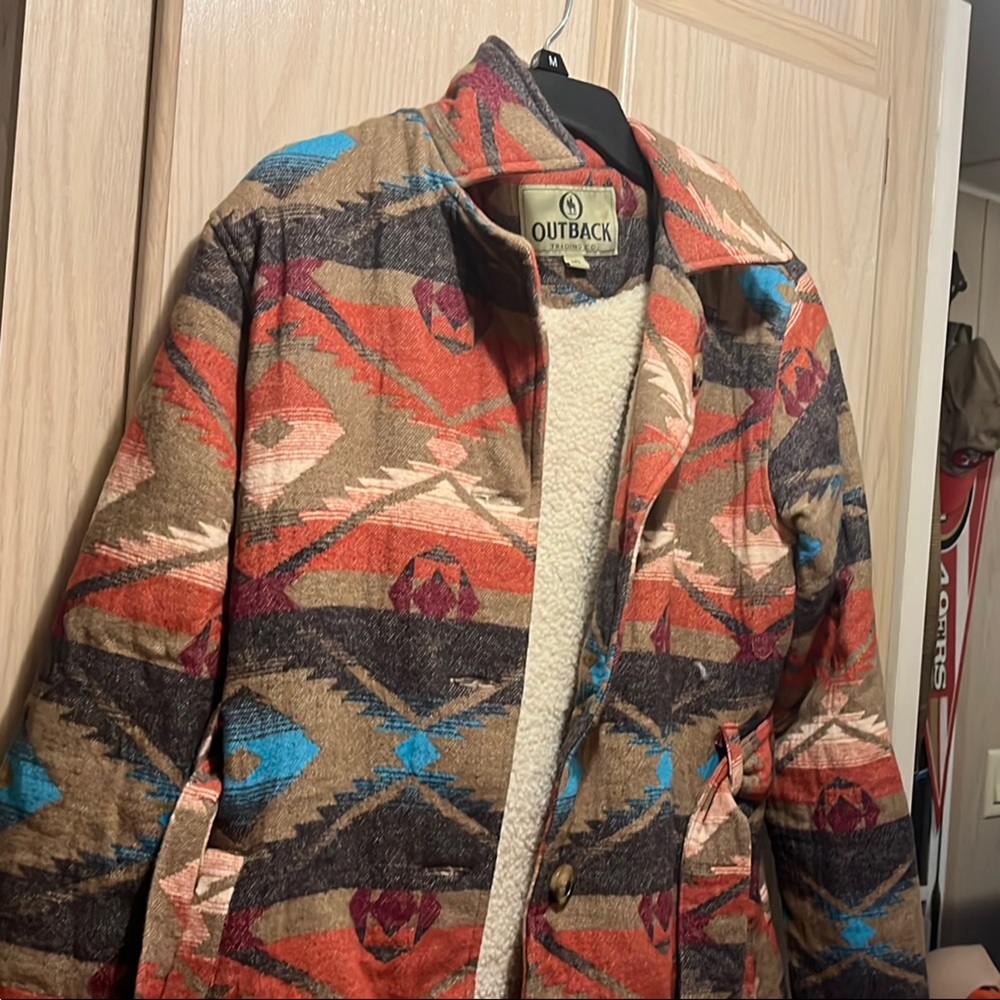 Outback Multicolor Patterned Jacket - image 1